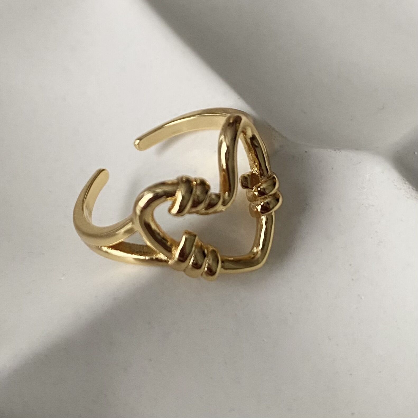 Gold Kalp Yüzük