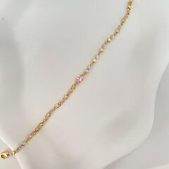 Xuping Pembe Zirkon Taşlı Bileklik