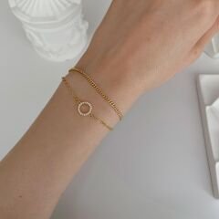 Xuping İkili Bileklik (Gold)