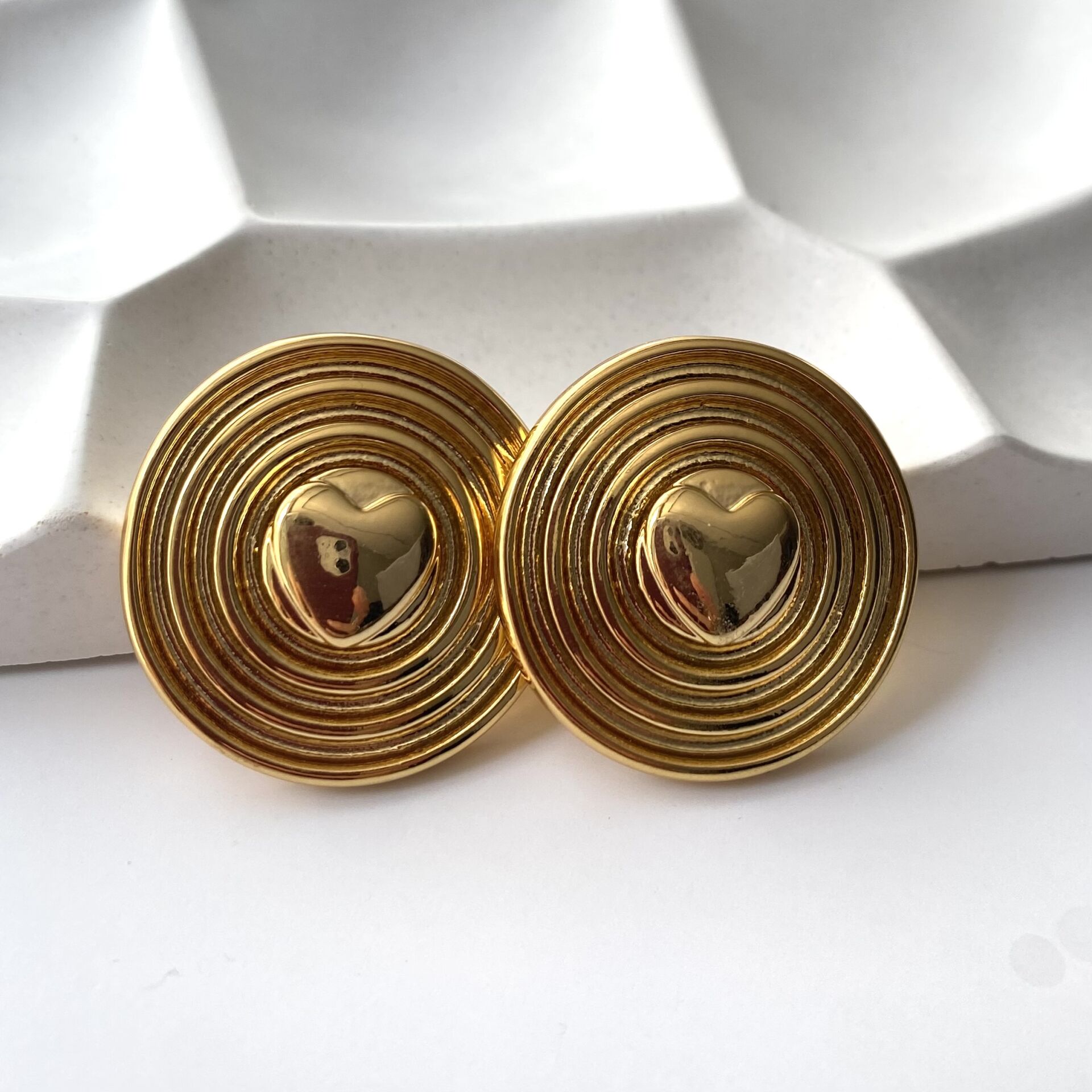 Çelik Gold Küpe