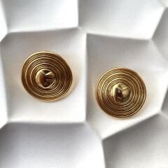 Çelik Gold Küpe