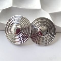 Çelik Silver Küpe