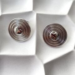 Çelik Silver Küpe