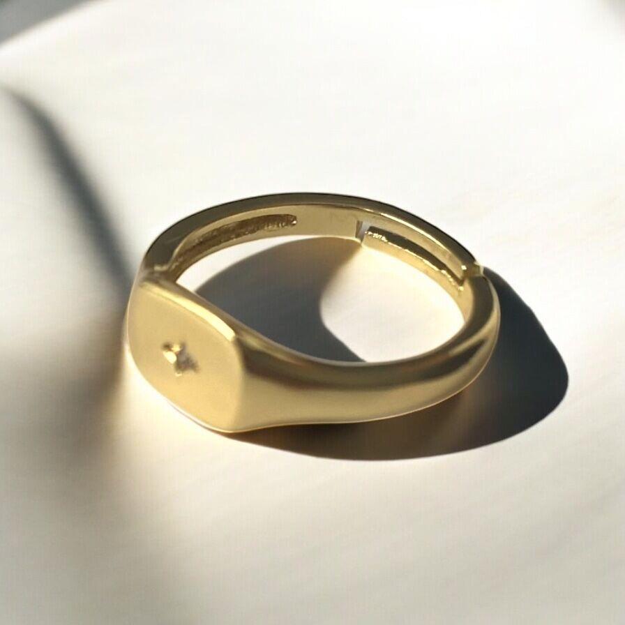 Gold Serçe Yüzük