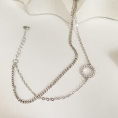 Xuping İkili Bileklik (Silver)