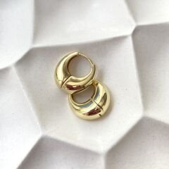 VIP Gold Halka Küpe