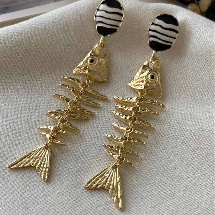 VIP Balık Model Küpe